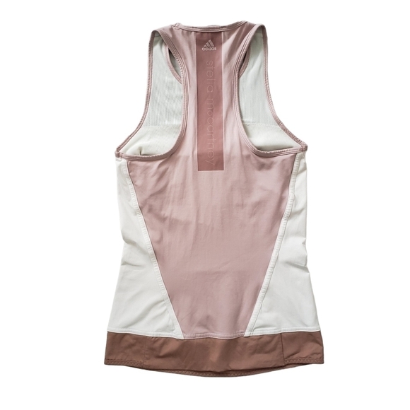 Stella McCartney Adidas Performance TechFit Colour Block Tank Top - Picture 3 of 7